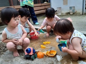 スライムあそび・泥水あそび